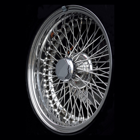 0ld  motor wire wheel